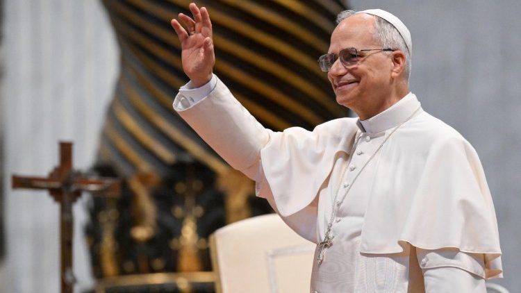 El saludo del Papa a los seminaristas presentes en la Basílica de San Pedro